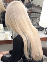 ニコ トウキョウ 渋谷(nico TOKYO)&nbsp;ホワイトブロンドダブルカラーハイトーン韓国レイヤー