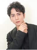 【La fith】爽やかヘア×刈り上げセンターパート×メンズカット