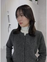 ジゼル 梅田(GiseL)&nbsp;透明感カラー、顔周りカット