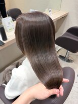 シュク 高円寺(SYUK)&nbsp;ケアカラー/ミルクティーベージュ/マロン/髪質改善【SYUK】kanna