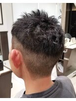 ミック ヘアアンドメイクアップ 高田店(miq Hair&Make up)&nbsp;刈り上げ/刈り上げショート/メンズカット/メンズベリーショート