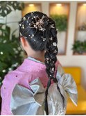 成人式ヘアセット