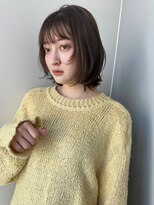 トリッカ シブヤ(TRICCA SHIBUYA)&nbsp;外ハネレイヤーボブ/くびれボブ/シースルーバング