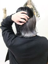 ヌフ(neuf)&nbsp;【neuf斉藤】インナーカラー×ホワイトシルバー