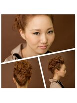ヘアアンドリラクゼーション ヒスイ(Hair＆Relaxation HISUI)&nbsp;フェミニンアップスタイル