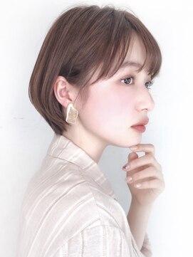 セイドット オモテサンドウ(Say. omotesando) Say. 吉田伊織　大人かわいい　耳掛けショートボブ