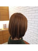 ナチュラルツヤボブ★ 【安城　美容室　住吉町】
