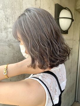 アルカナ 明治神宮前原宿(ARCANA) 極細ハイライト◎グレージュ