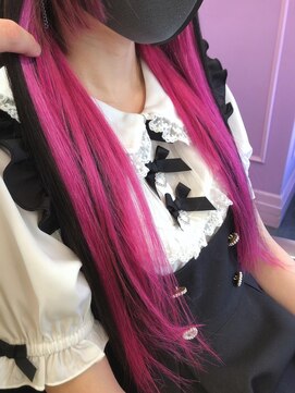 アンリップ ジー(salon unripG) unrip 原色系プルエクステ