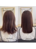 『髪質改善』ストレートエステ（縮毛矯正）（リタッチ可）