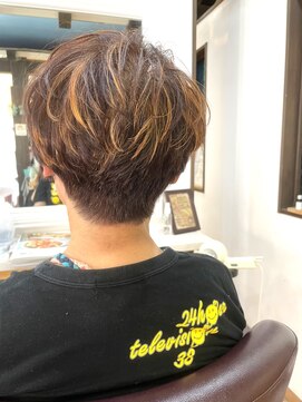 シュモレハーズ 習志野(Shumore he:rz) マダムショート　//  ハイライト