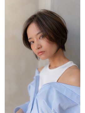 オースティン 登戸向ケ丘遊園(AUSTIN) 大人かわいい前髪セシルカットココアブラウンフリンジウェーブ