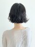 【当日予約限定】サラサラ感UP!水トリートメント+カラー+カット￥18150→