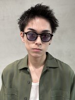 フィフス トウキョウ (fifth TOKYO)&nbsp;ビジネスショートスパイキーショートパーマツーブロック刈り上げ