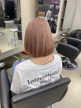 ペレ 栄店(PELE) ショコラアッシュ/ヘルシースタイル/ふんわりカール/栄/名駅