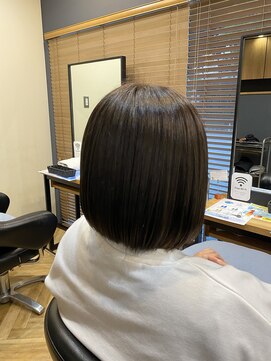 アルター(aL ter) アッシュカラー×ボブ【アルター鎌取店 今吉】