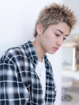 メゾンバイハバナ(maison by HAVANA) モテる短髪刈り上げツーブロック束感スパイキーショート