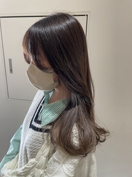 クレオヘア インターナショナル 八丁堀店 olive beige