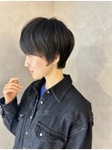 補正立体カット×ナチュラル丸みショート 10代20代30代40代50代
