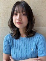 ビュートリアム265(BEAUTRIUM 265) ◎ミディアム/くびれレイヤー/レイヤーカット/顔周りカット/銀座