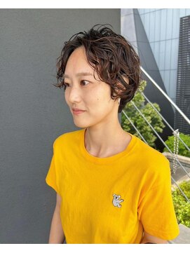 ナループロアボタン(Nalu pu loa BOTAN) ショートヘア/ハンサムショート/ショートパーマ