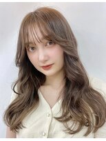 サンド 池袋 2nd(sand) 顔周りレイヤー韓国風小顔くびれヘア/ブリーチなし透明感カラー