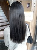 髪質改善ストレート