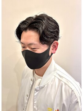 フラテロ(fratello) センターパート ニュアンスパーマ