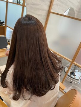 ジーナ 船橋(Zina) 髪質改善*ロングレイヤーグレーベージュ*美髪【Zina船橋】