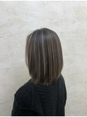 ブリーチ有りハイライトデザイン♪