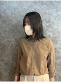 レイヤーカット/顔まわりレイヤー/レイヤーボブ/ブルージュ