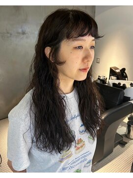 ダンボ(DUMBO) <sayaca>もみあげパーマ 前髪パーマ 細かめパーマ