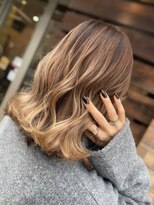 エン シエナ(en Siena)&nbsp;【en Siena】バレイヤージュ×ベージュ【misa.m】