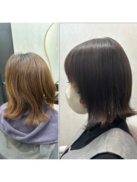 レイ 押上(Ray) before→after★Ray/髪質改善/押上/スカイツリー/個室サロン