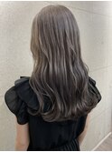 グレージュ 透明感カラー 艶髪 髪質改善トリートメント 20代