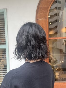 サロン ド ソーホー 蕨(Salon de SOHO) 韓国風ボブパーマ♪【高島　旭】