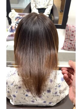 フラワーズビィーオーディー(FLOWERS BOD) 時短になる髪質改善ストレート