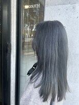 ヘアサロン レゴリス(hair salon REGOLITH)&nbsp;ブルーグレー×フェイスレイヤー