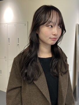 20代30代40代　ベージュ/顔まわりレイヤー