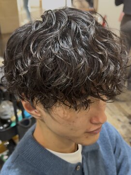【庄内店／メンズパーマ】スパイラルパーマ