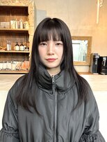 ステップボーンカットオオサカ(STEP BONE CUT OSAKA Via TICK-TOCK)&nbsp;【ステップボーンカット】ダークブラウンロング