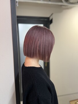 トウ(tou.) 白髪ぼかし/ダブルカラー/ピンクベージュ/30代40代50代