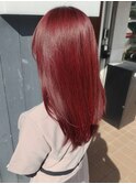 ブリーチ無しの赤髪さん