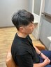 【男性限定】メンズカット+眉カット+頭皮クレンジング¥5500→¥3850