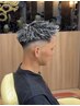 カット＋ホワイトメッシュ＋シェービング＋眉カット+Tr