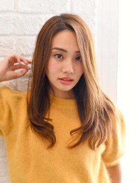 ネオリーブアオバ 高田馬場店(Neolive aoba) 【aoba/高田馬場】センターパートロング　30,40,50代にも◎