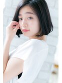 【canon 下北沢】まとまるシルエット☆大人可愛いナチュラルボブ