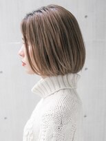 ルティア(Lutia) 内巻きボブ ダブルカラー☆