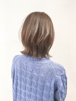 グランディール(Grandir)&nbsp;女性の魅力を引き出すくびれボブ、ナチュラルな白髪染め☆