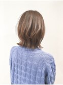 女性の魅力を引き出すくびれボブ、ナチュラルな白髪染め☆